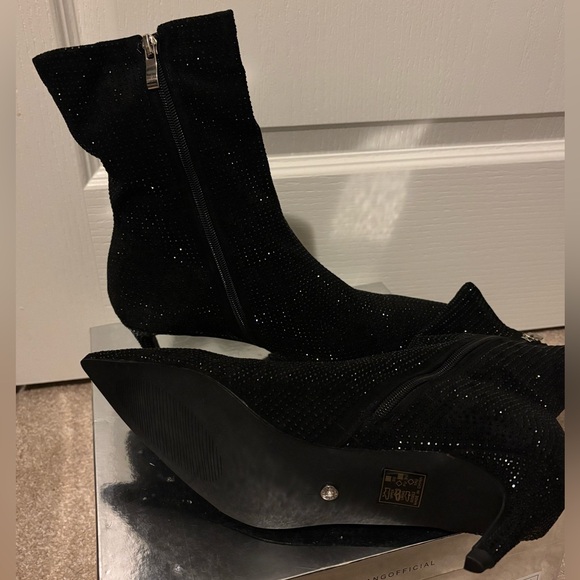 Azalea Wang Black Nerola Pointed Toe Bootie - Picture 4 of 6